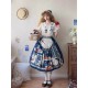 Miss Point Tea Party Daily Skirt with Detachable Shoulder Straps(Reservation/3 Colours/Full Payment Without Shipping)